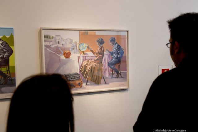 Salvador Torres, guía de excepción de su exposición THEATRVM en el Teatro Romano - 5, Foto 5