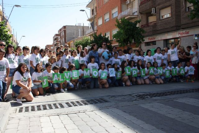 Escolares de Cehegín celebran con un 'flashmob' el Día Mundial del Medio Ambiente - 3, Foto 3