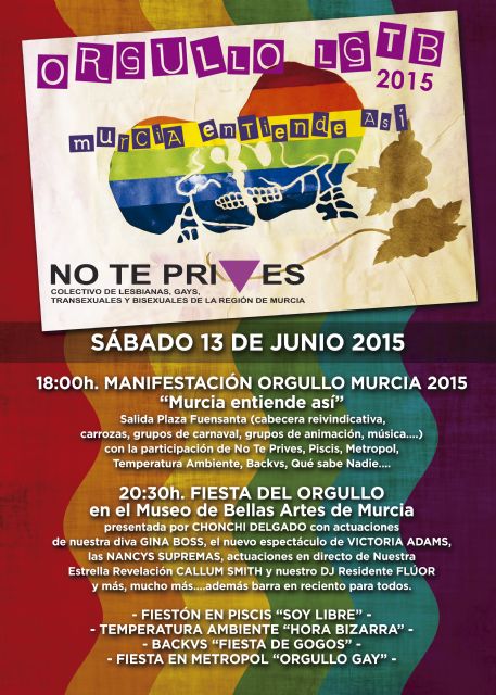 Presentación de actividades del Orgullo LGTB de Murcia 2015 “Murcia Entiende Así” - 1, Foto 1
