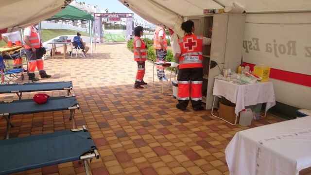 Cruz Roja Española en Águilas presta cobertura de Soporte Vital Avanzado con dos Equipos Médicos al Triatlón Villa de Pulpi en Almería - 1, Foto 1
