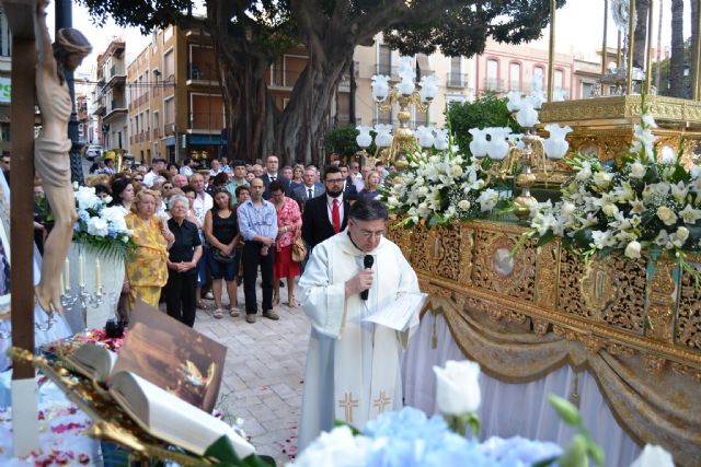 Los niños de Primera Comunión participan en la Procesión del Corpus Christi de Águilas - 3, Foto 3