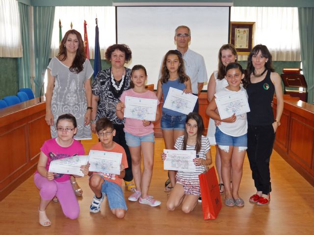 Entregados en Ceutí los premios de la fase local del concurso de dibujo Crece en seguridad - 4, Foto 4