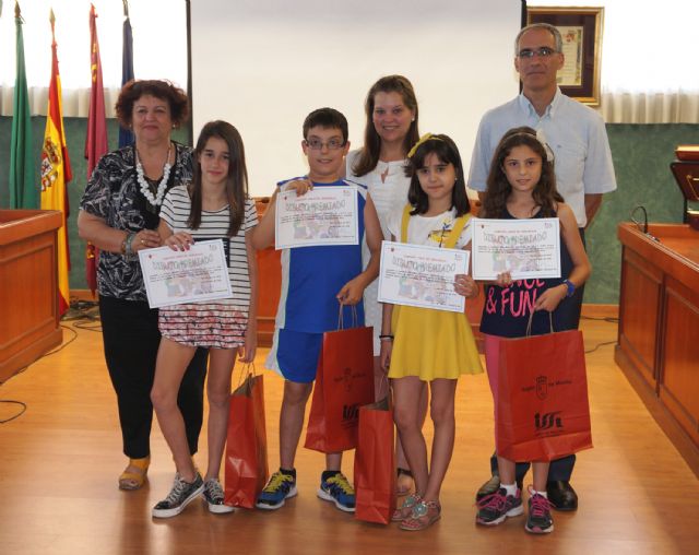 Entregados en Ceutí los premios de la fase local del concurso de dibujo Crece en seguridad - 5, Foto 5