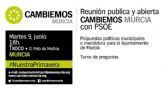 Cambiemos Murcia se reunir pblicamente con Jos Ignacio Gras