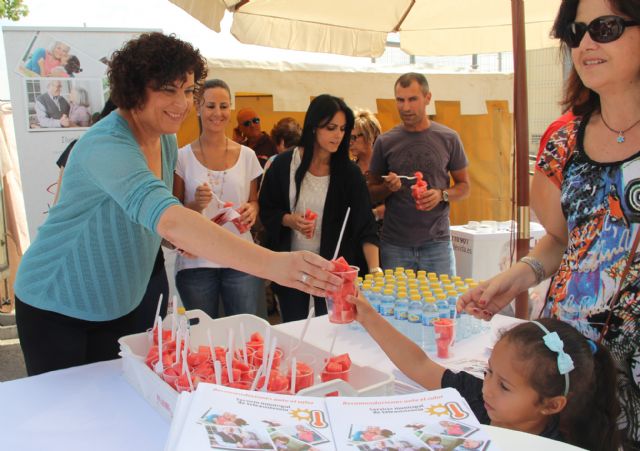 Puerto Lumbreras previene a sus mayores para protegerse del calor, de cara al verano 2015 - 1, Foto 1