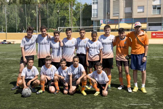 Más de seis mil personas asistieron a la clausura de la Liga Local de Fútbol Base de Cartagena - 2, Foto 2