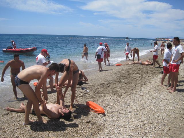 Pruebas de Selección de Rescatadores Acuáticos en Águilas - 1, Foto 1
