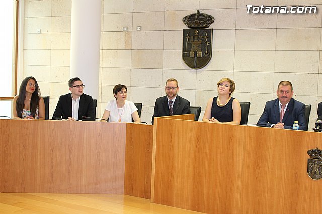 Concejales electos del PSOE y Ganar Totana-IU presentaron el acuerdo programtico del gobierno para la legislatura 2015/2019 - 6