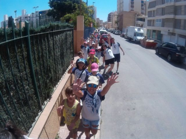 El Grupo Scout Valle de Leyva devuelve la visita al Grupo Scout Centro Cultural de Renfe, Foto 8