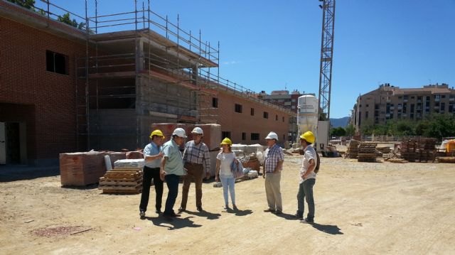 Educación comprueba la evolución de las obras de ampliación del colegio Juan XXIII de Murcia que prevé concluir para el inicio del curso - 1, Foto 1