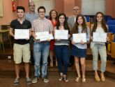 Entrega de premios a los ganadores de la Olimpiada de Latn y Griego
