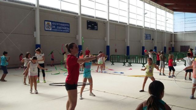 Fiesta deportiva en el Pabellón Municipal de Alumbres - 5, Foto 5