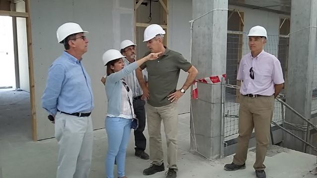 Las obras del IES Francisco Ros Giner de Lorca concluiran en septiembre - 2, Foto 2