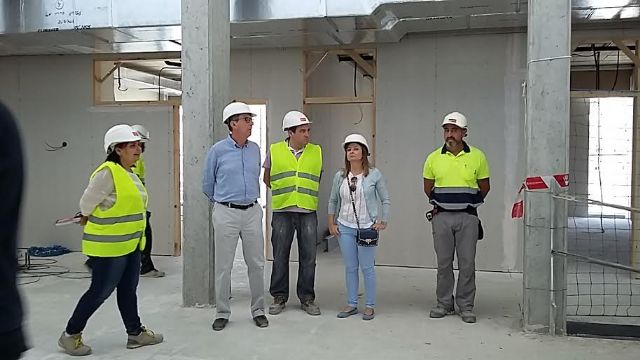 Las obras del IES Francisco Ros Giner de Lorca concluiran en septiembre - 3, Foto 3