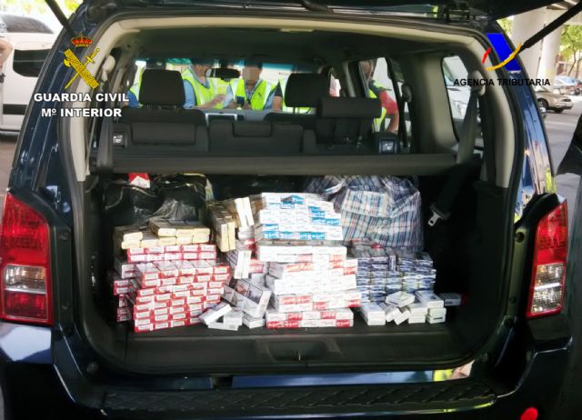 La Guardia Civil y la Agencia Tributaria aprehenden 1.500 cajetillas de tabaco de contrabando - 1, Foto 1