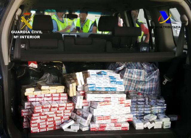 La Guardia Civil y la Agencia Tributaria aprehenden 1.500 cajetillas de tabaco de contrabando - 5, Foto 5