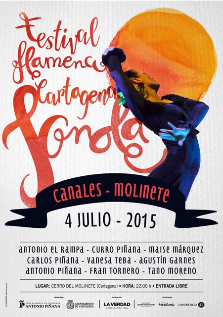 La 1ª Edición del Festival Flamenco Cartagena Jonda. Canales - Molinete tendrá lugar el próximo 4 de julio - 1, Foto 1