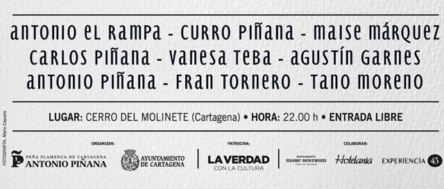 La 1ª Edición del Festival Flamenco Cartagena Jonda. Canales - Molinete tendrá lugar el próximo 4 de julio - 2, Foto 2