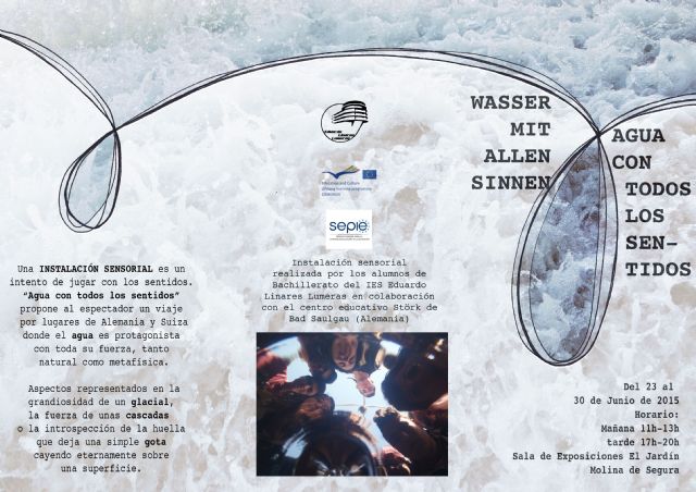 La Sala El Jardín de Molina de Segura acoge la exposición Agua con todos los sentidos, de alumnos del IES Eduardo Linares Lumeras, del 23 al 30 de junio - 2, Foto 2