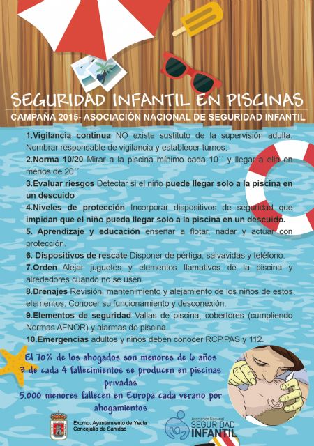 Campaña de seguridad infantil en piscinas - 1, Foto 1