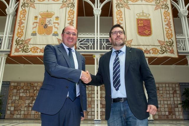Pedro Antonio destaca que el acuerdo  entre el PP y C´s beneficia a la Región - 1, Foto 1