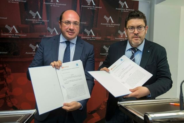 Pedro Antonio destaca que el acuerdo  entre el PP y C´s beneficia a la Región - 2, Foto 2