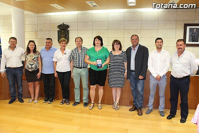 El Ayuntamiento hace un reconocimiento público a la totanera, Naca Pérez de Tudela, Foto 2