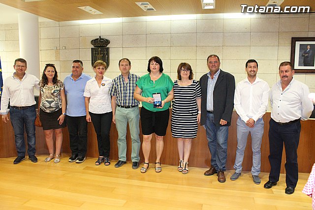 El Ayuntamiento hace un reconocimiento pblico a la totanera, Naca Prez de Tudela - 12