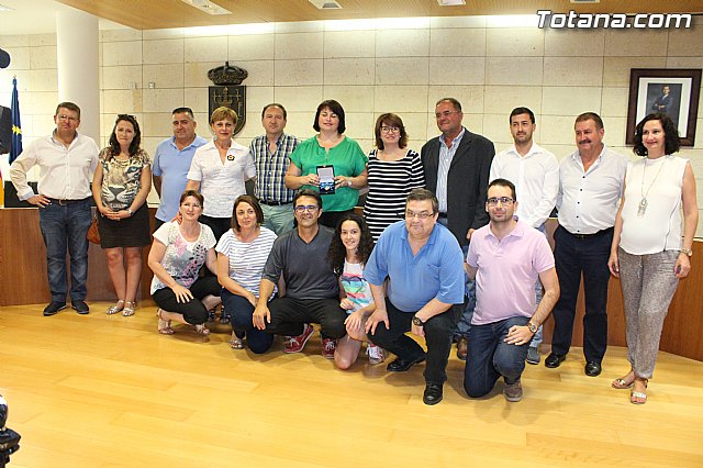 El Ayuntamiento hace un reconocimiento pblico a la totanera, Naca Prez de Tudela - 13