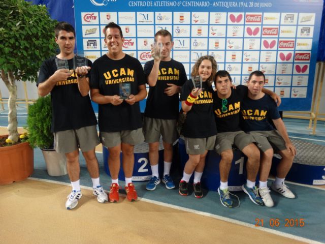 El UCAM Primi Sport Tenis de Mesa vuelve de Antequera con cuatro podios - 1, Foto 1