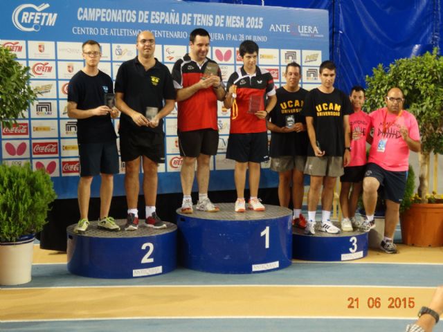 El UCAM Primi Sport Tenis de Mesa vuelve de Antequera con cuatro podios - 2, Foto 2