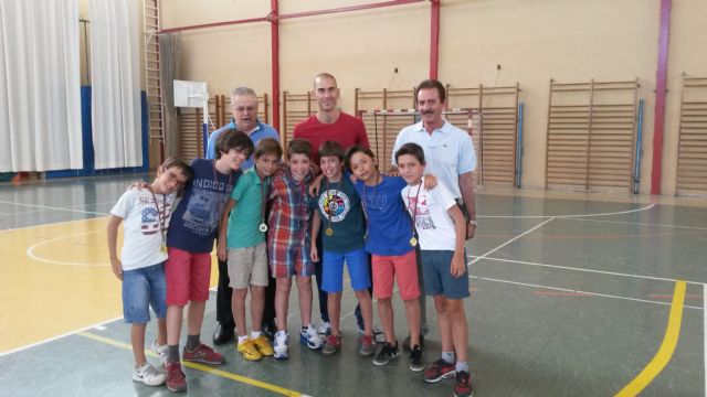 Rafa y Bolarín en la entrega de medallas al deporte del colegio Marista La Fuensanta - 1, Foto 1