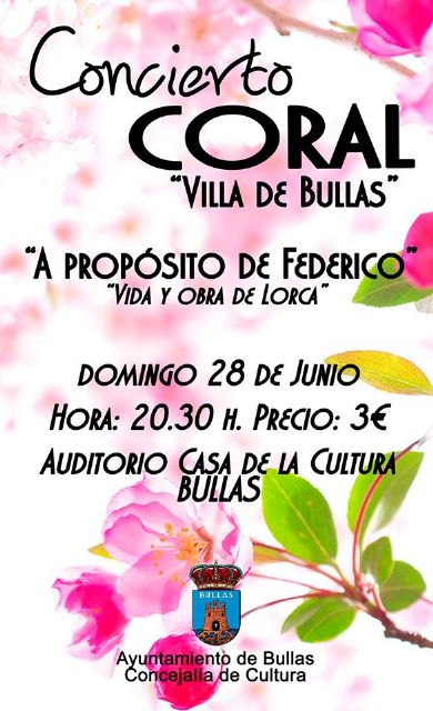 Concierto en honor a Lorca de la Coral Villa de Bullas - 1, Foto 1