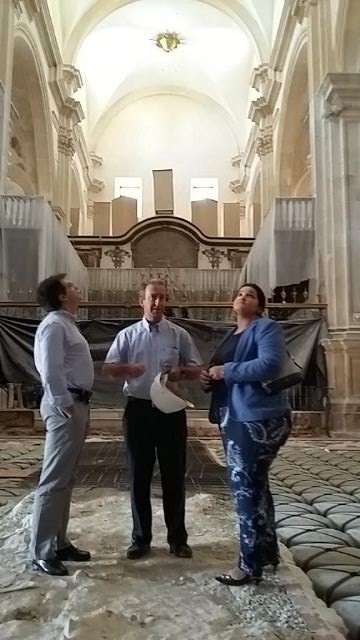 Concluye la reparación de los paramentos, bóvedas y arcos de las naves central y laterales de San Patricio - 2, Foto 2