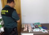 La Guardia Civil desmantela un punto de venta de droga que abastecía a varias pedanías de Murcia