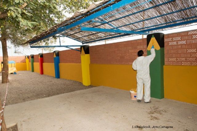 Veinte alumnos participan en el Taller Ocupacional de Mantenimiento Urbano - 1, Foto 1