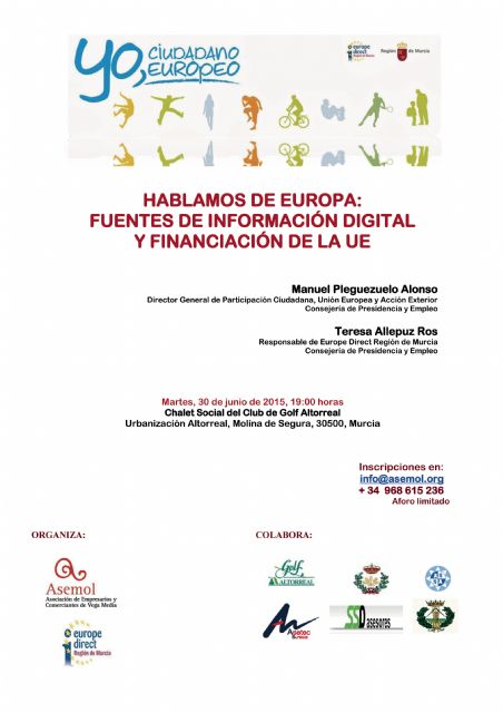 ASEMOL organiza la jornada Hablamos de Europa - 1, Foto 1