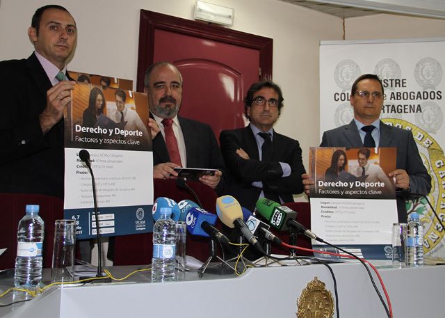 Presentado el curso de verano Derecho y Deporte - 1, Foto 1