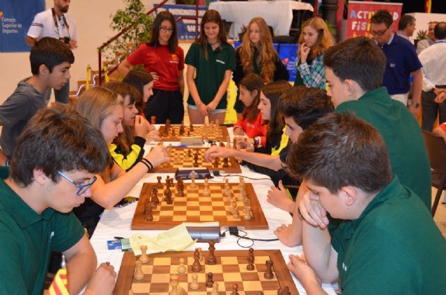 Andalucía, Barcelona y Madrid fueron por ese orden las mejores selecciones en el Campeonato de España de Ajedrez Infantil disputado en Santiago de la Ribera durante toda la semana - 3, Foto 3