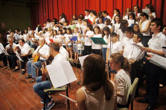 Se clausura de forma oficial el curso 2014/15 de la Escuela Municipal de Msica de Totana con la audicin de los alumnos de Lenguaje Musical - 4