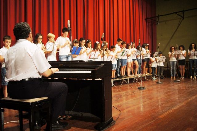 Se clausura de forma oficial el curso 2014/15 de la Escuela Municipal de Msica de Totana con la audicin de los alumnos de Lenguaje Musical - 19