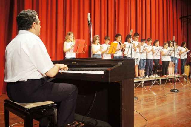 Se clausura de forma oficial el curso 2014/15 de la Escuela Municipal de Msica de Totana con la audicin de los alumnos de Lenguaje Musical - 22