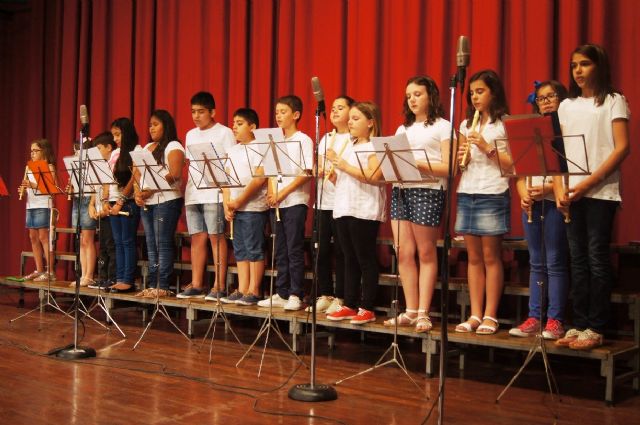 Se clausura de forma oficial el curso 2014/15 de la Escuela Municipal de Msica de Totana con la audicin de los alumnos de Lenguaje Musical - 24