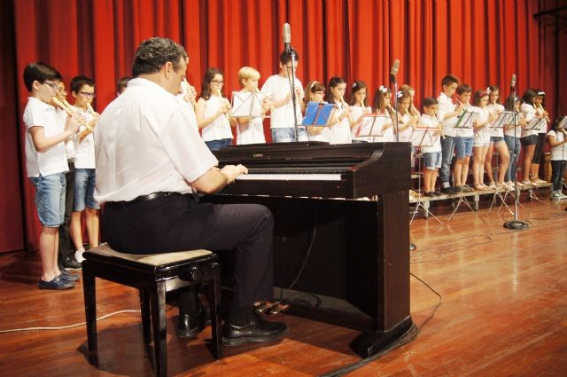 Se clausura de forma oficial el curso 2014/15 de la Escuela Municipal de Msica de Totana con la audicin de los alumnos de Lenguaje Musical - 25