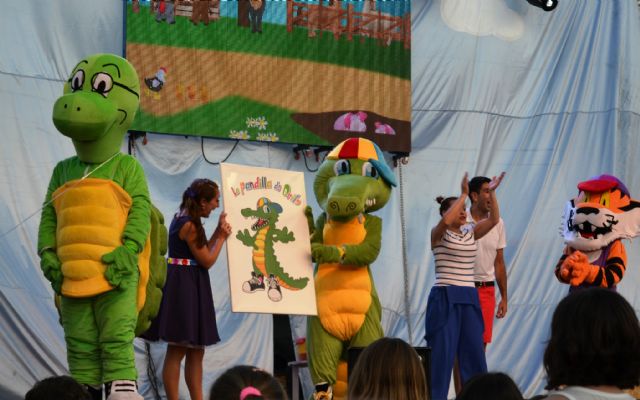 El nuevo show de La Pandilla de Drilo congrega a cientos de niños en las fiestas patronales - 1, Foto 1