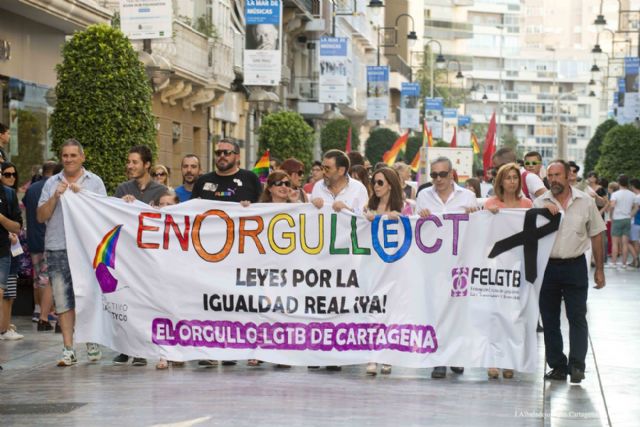 El orgullo LGTB se paseó por Cartagena en defensa de la igualdad - 5, Foto 5