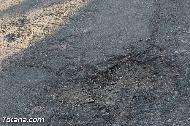 El PSOE presenta una mocin en la Asamblea Regional para el urgente arreglo de la carretera que une Totana con Las Viñas-Carivete y La Bastida - 4