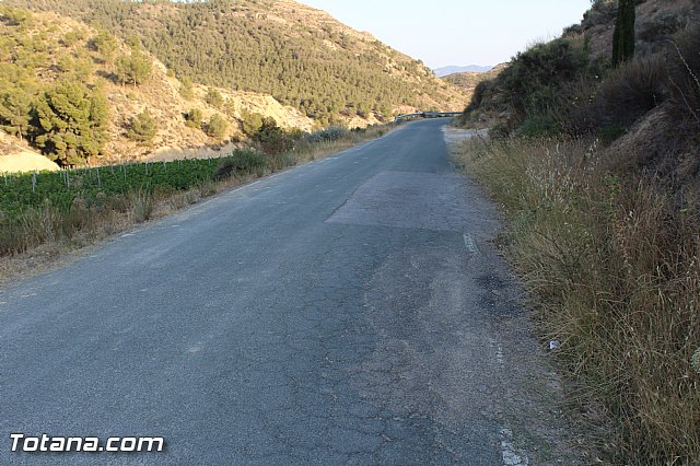 El PSOE presenta una mocin en la Asamblea Regional para el urgente arreglo de la carretera que une Totana con Las Viñas-Carivete y La Bastida - 14