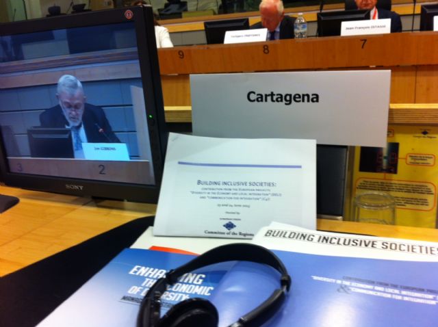 Cartagena comparte sus buenas prácticas multiculturales en Comité Europeo de las Regiones - 2, Foto 2