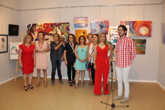 La Sala de exposiciones de la Casa de Cultura acoge la exposición Aquí Pintamos Todos de los alumnos de Magdalena Caballero - 3, Foto 3